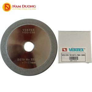 Đá mài dao phay ngón VEG-13DL VERTEX, mài dao phay hợp kim từ 7-13mm