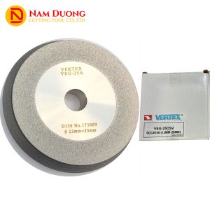 Đá mài dao phay ngón VEG-25DSV VERTEX dùng mài dao phay hợp kim trên máy mài VEG-25A