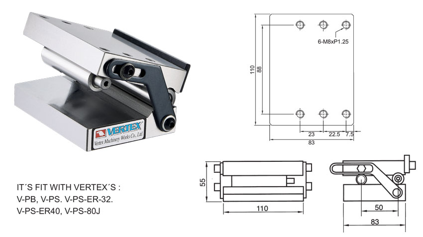 Sine Plate For Punch Former V-PS-SP Vertex