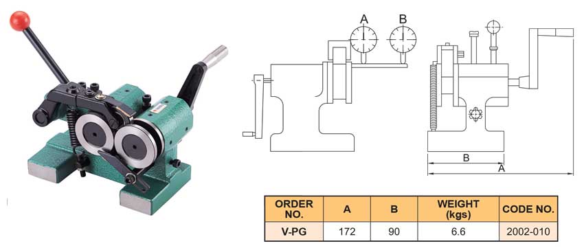 Đồ gá mài vô tâm V-PG VERTEX