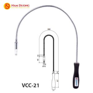 VCC-21 VERTEX: Đầu hút phoi từ tính có đèn LED