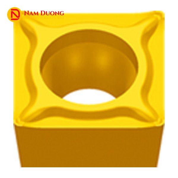 Mảnh dao tiện SCMT1204 hình vuông 4 lưỡi cắt, rãnh bẻ phoi nhóm bán tinh