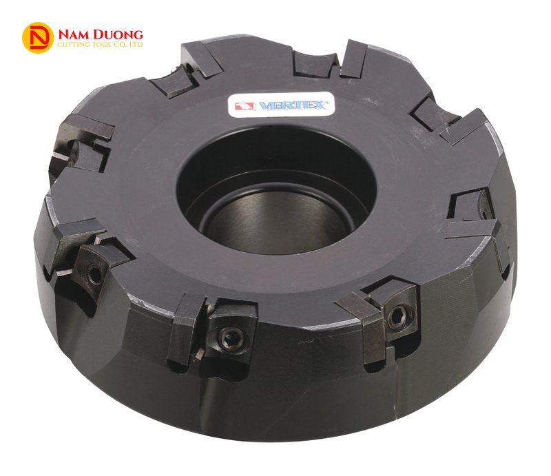 Đài phay mặt 75 độ FP của VERTEX lắp mảnh vuông cỡ 1203